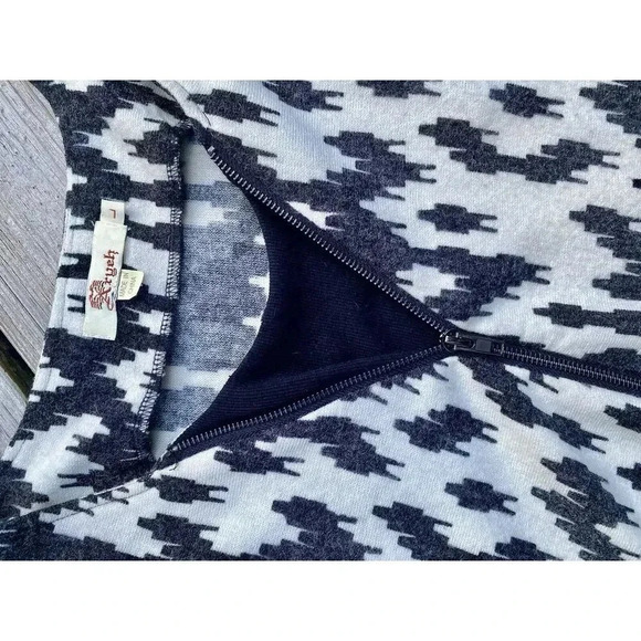 Aryeh Dress Womens Large Multicolor Anthropologie Knit Knee Sleeveless Boho - Picture 3 of 4